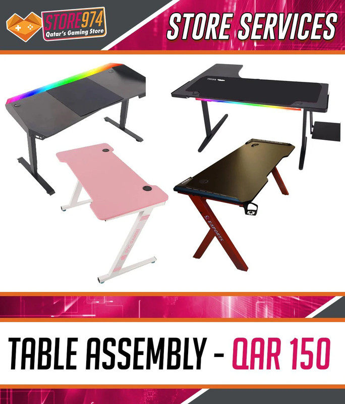 Table Assembly Service - خدمة تجميع طاولة